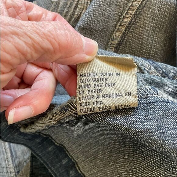 DANIEL Jeans Denim Jacket Blingy Embroidered Embelished Size M - Picture 15 of 15